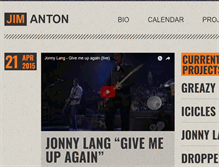Tablet Screenshot of jimantonmusic.com
